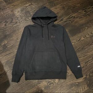 A24 Sweatshirt Hoodie Men's Medium M Long Sleeve Embroidered Logo Black New
